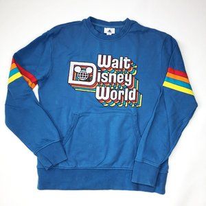 Walt Disney World Parks Retro Vintage Crewneck Sweatshirt Rainbow